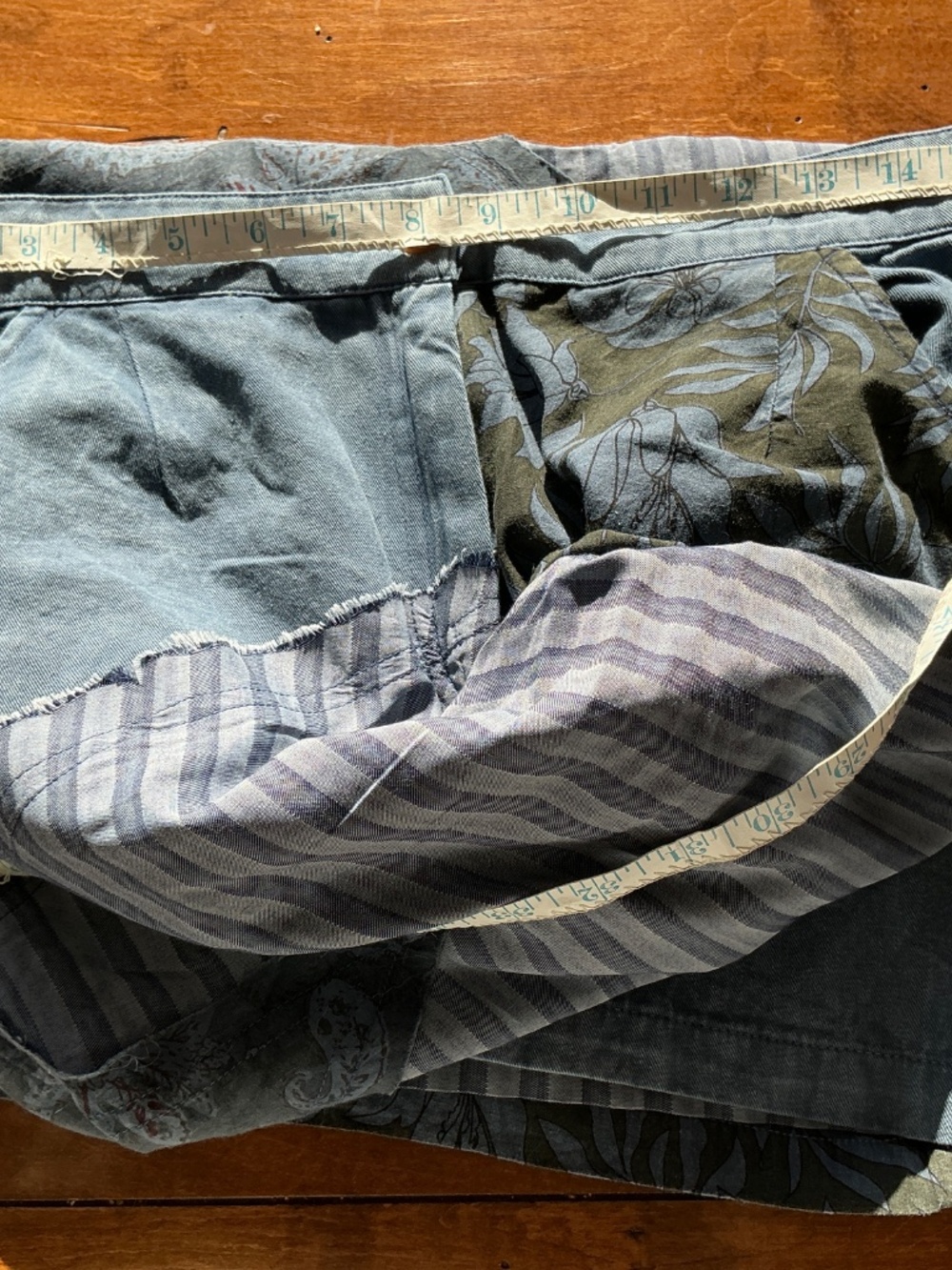 POL Midnight Indigo Patchwork Pants - Picture 8 of 9